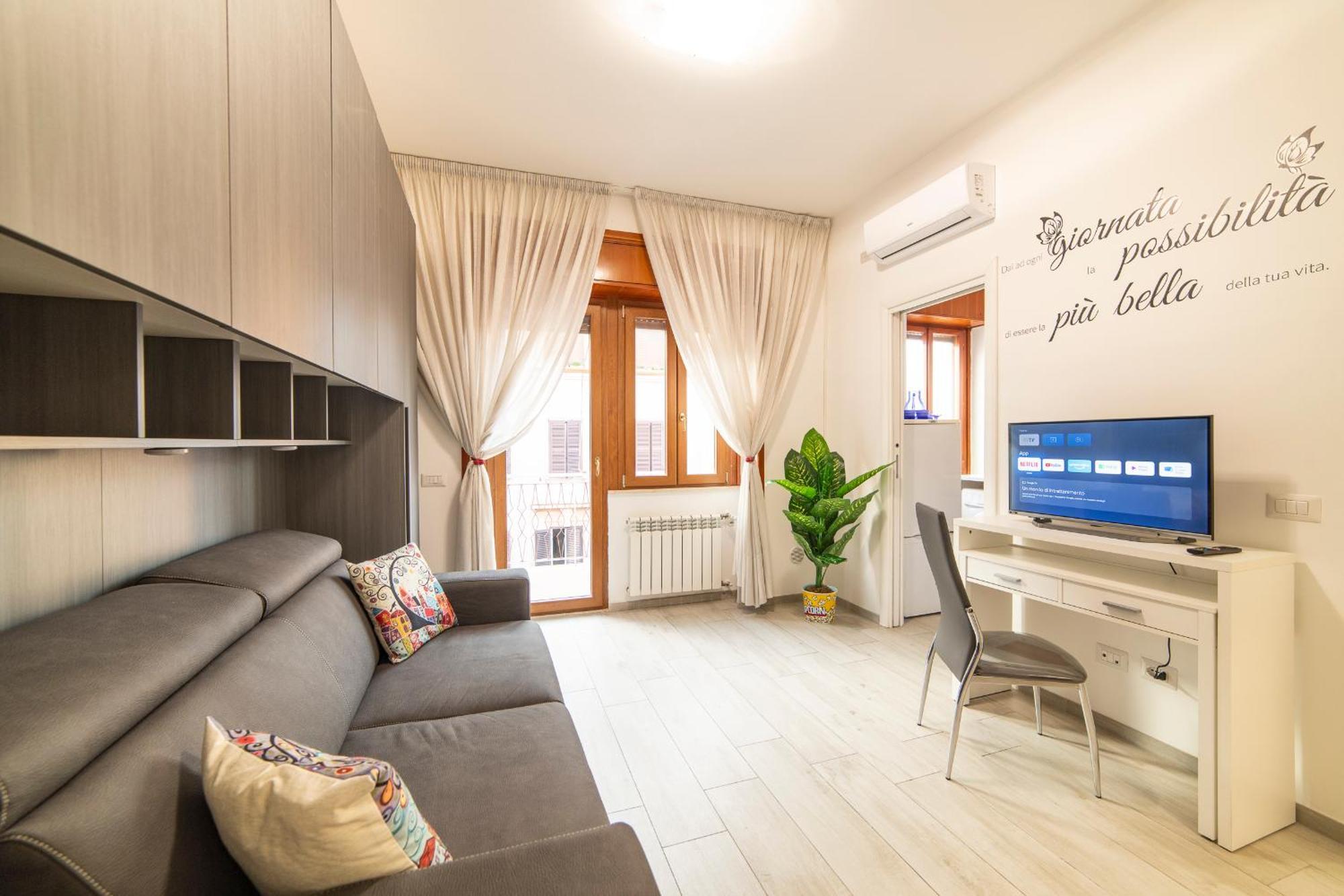 Smart Home - Trilocale Con Parcheggio Privato Rom Eksteriør billede